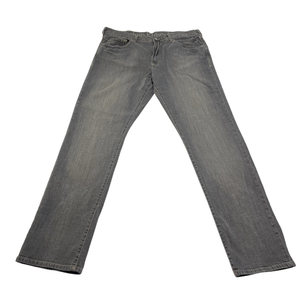 Calvin Klein Skinny Narrow Leg Jeans Men’s Size 36 Black/Gray Preppy Casual